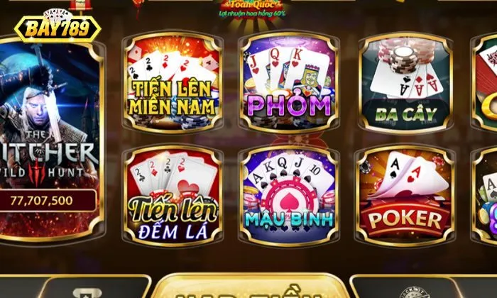 Mậu Binh Bay789 là một game bài hấp dẫn có tỷ lệ trả thưởng cao